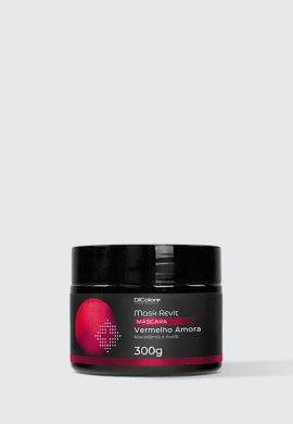 Mask Revit vermelho amora