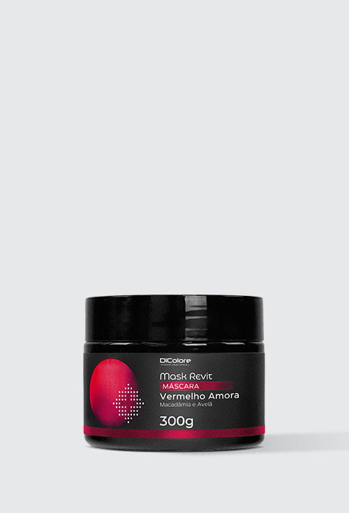 Mask Revit Vermelho Amora