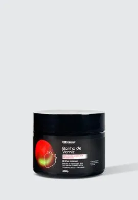 banho de verniz mascara