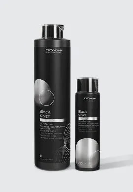 black silver shampoo