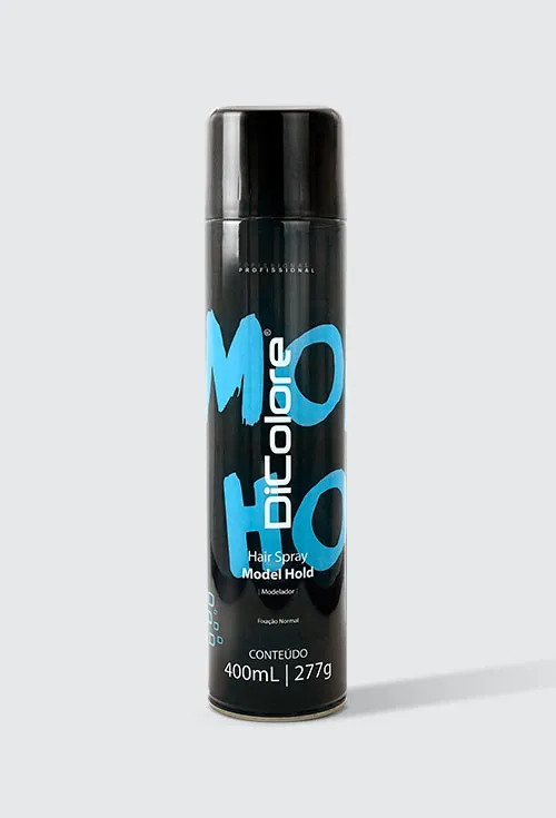 Model Hold Hair Spray
